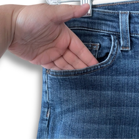 Joe’s Jeans Mid Rise Dark Wash Denim Bermuda Shorts size 29 - Picture 5 of 9